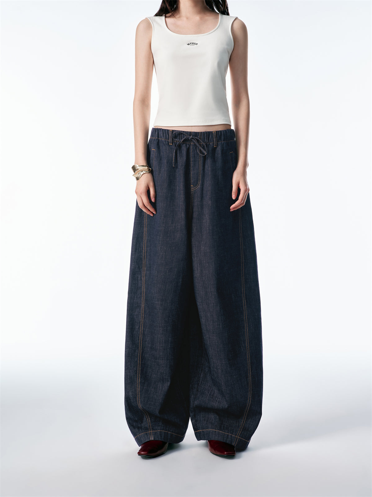 Women's Cotton Loose Balloon Jeans