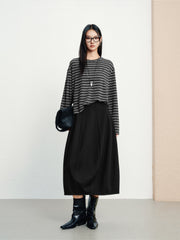 Women's Chanel-Style Faux-Layer Knit Cardigan