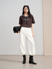 Women's Chanel-Style Faux-Layer Knit Cardigan