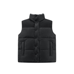 Men's Reversible Down Jacket with Detachable Sleeves