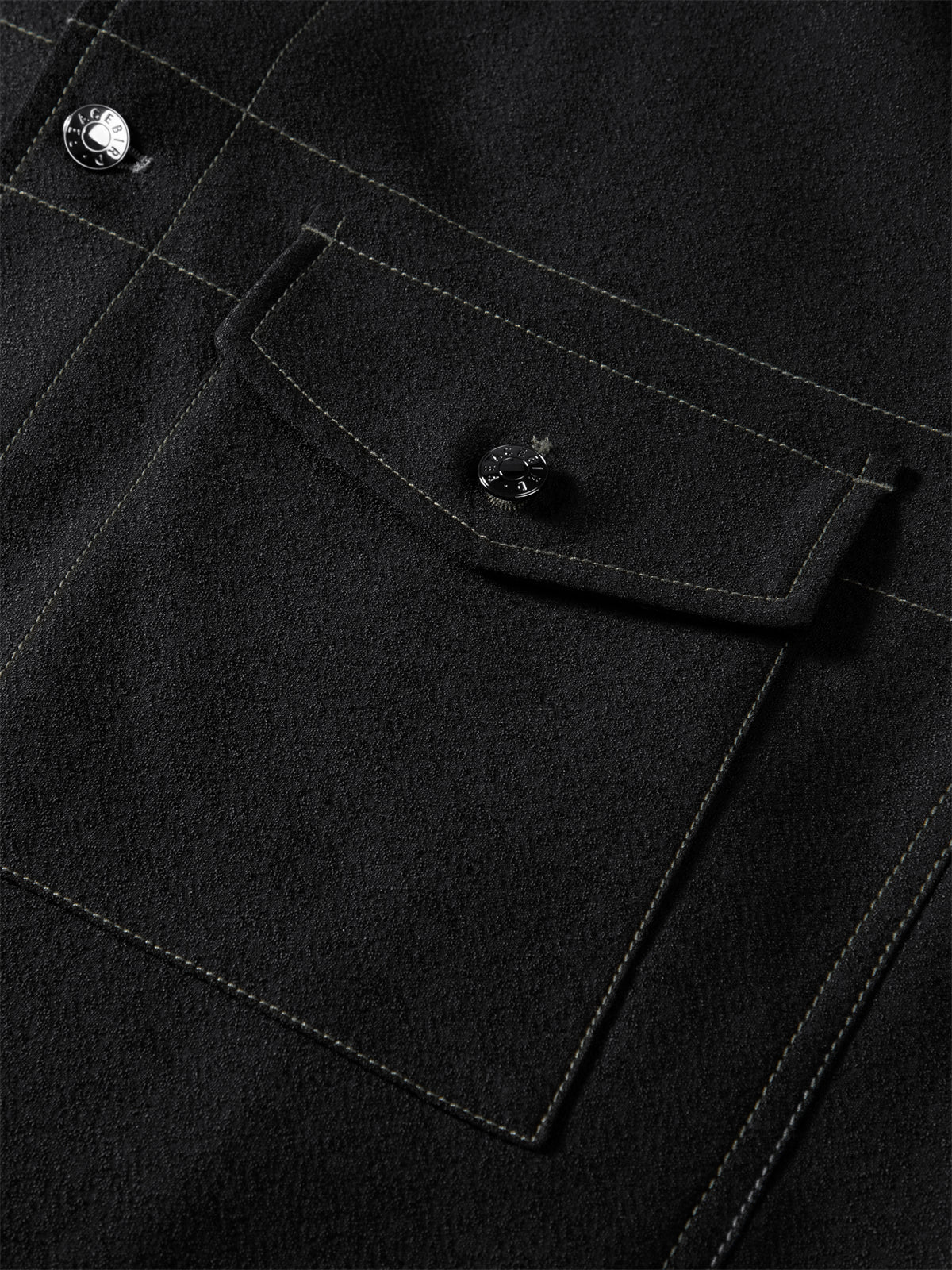 Men's Textured Tweed-Inspired Jacket