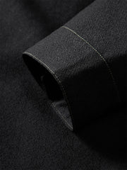 Men's Textured Tweed-Inspired Jacket