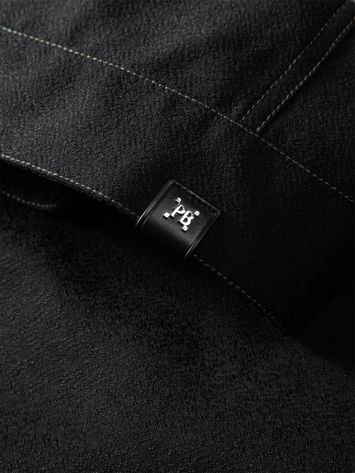 Men's Textured Tweed-Inspired Jacket