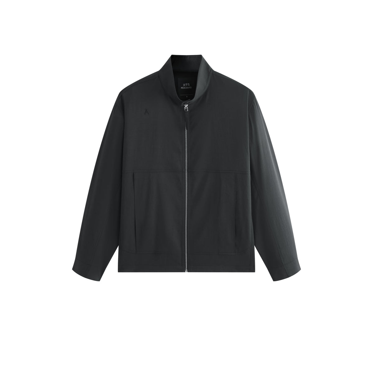Men's Commuter Stand-Collar Large-Pocket Jacket