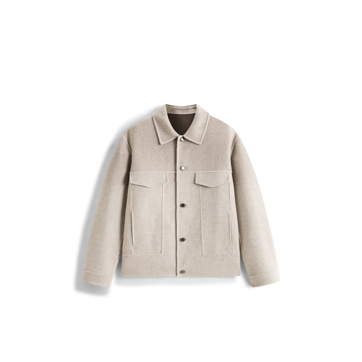 Men's Commuter Solid Gradient Lapel Jacket