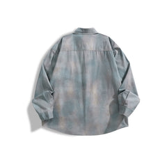 Men's Loose-Fit Gradient Print Shirt