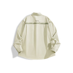 Men's Loose-Fit Shirt with Back Print