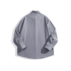 Men's Casual Loose-Fit Jacquard Shirt