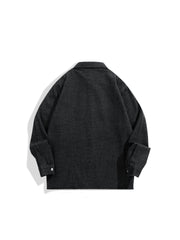Men's Casual Denim Chanel-Style Overshirt