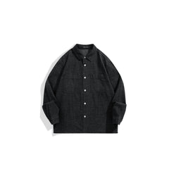 Men's Casual Denim Chanel-Style Overshirt
