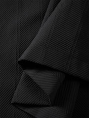 Men's Solid Jacquard Textured Shirt