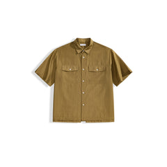 Men's Casual Workwear Pocket Short-Sleeve Shirt