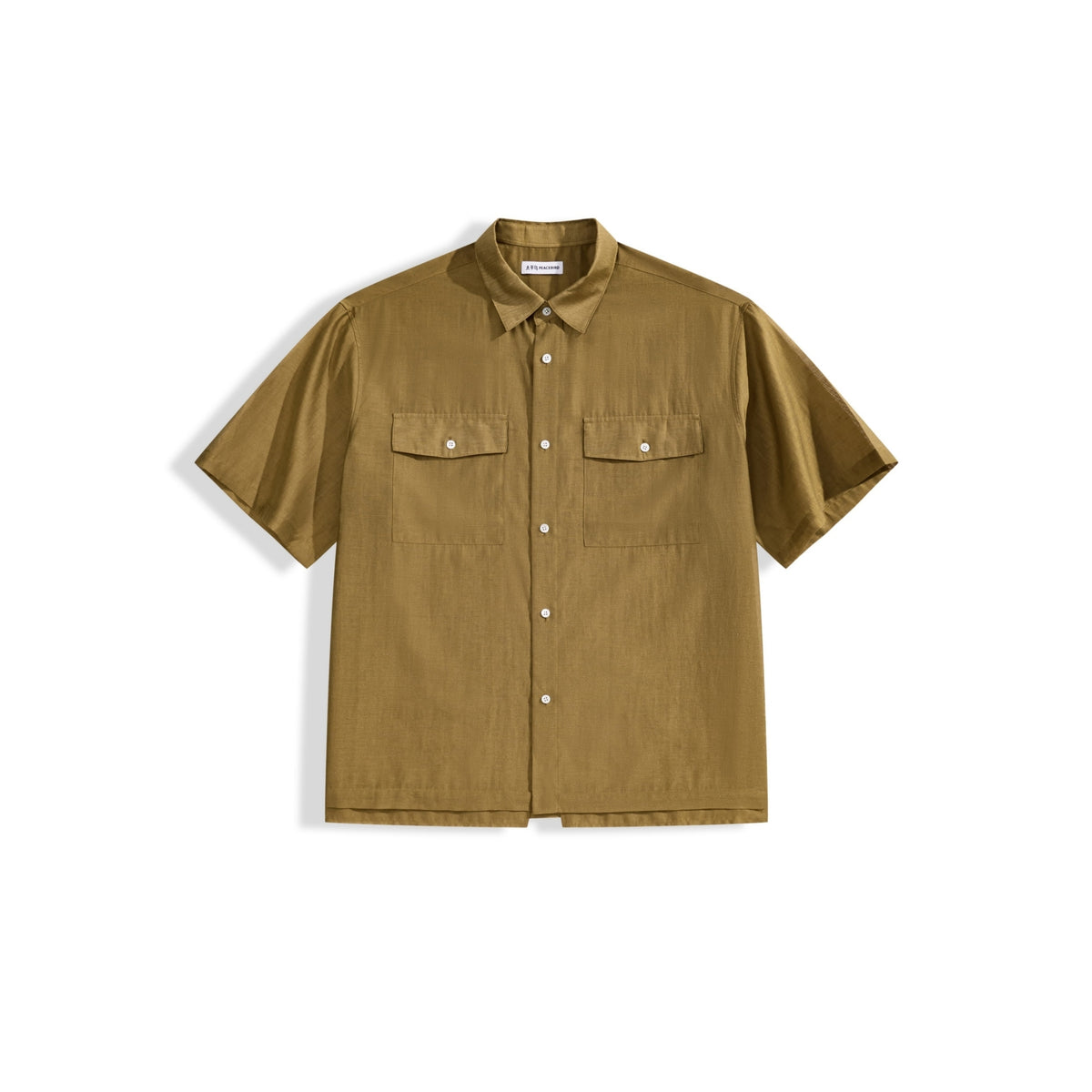 Men's Casual Workwear Pocket Short-Sleeve Shirt