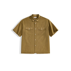 Men's Casual Workwear Pocket Short-Sleeve Shirt
