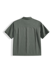 Men's Casual Breathable Short-Sleeve Outerwear Shirt