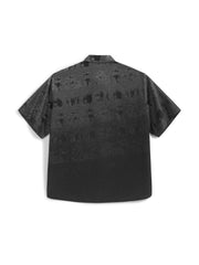Men's Casual Ombre Jacquard Shirt