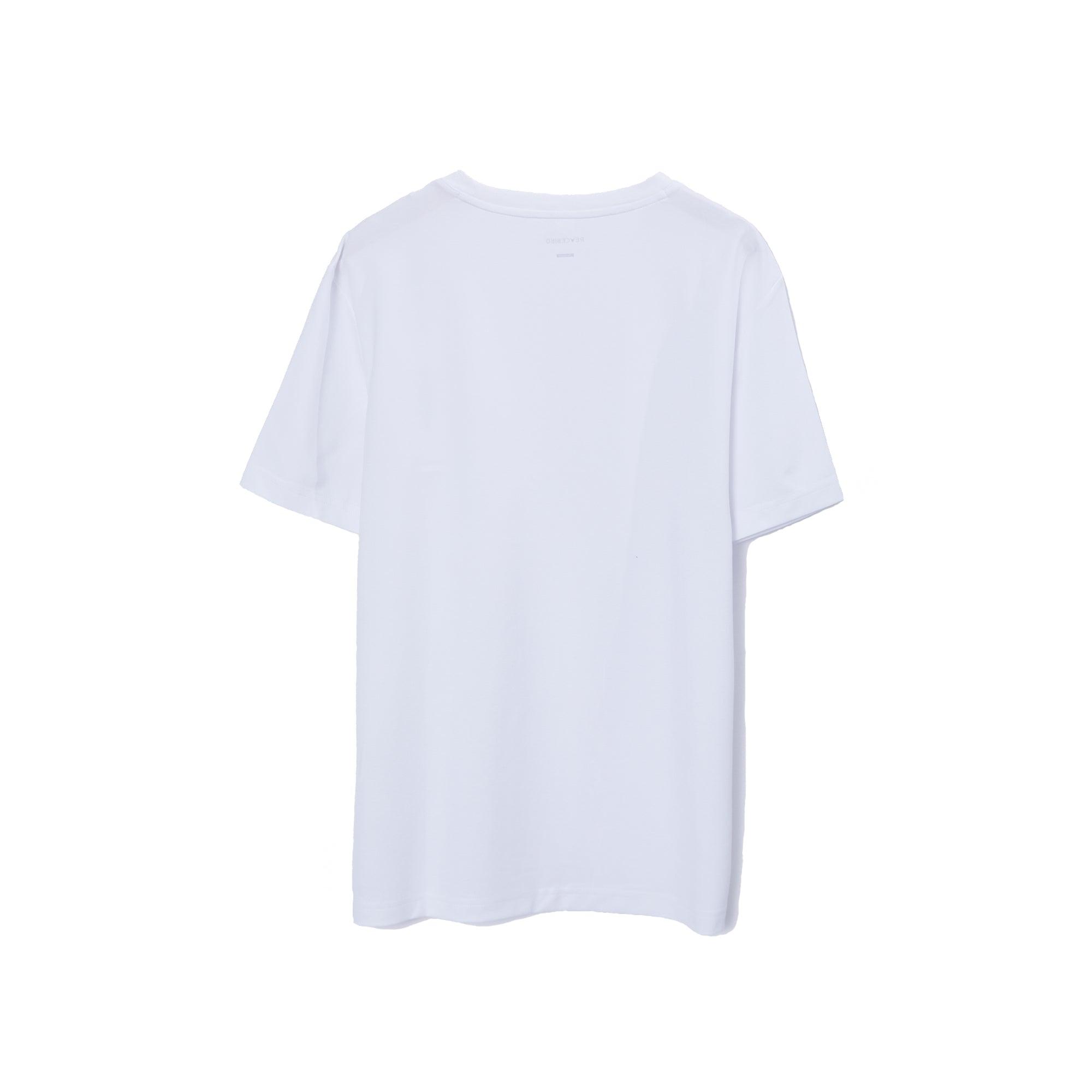 Men's Athletic White Slim-Fit Tee