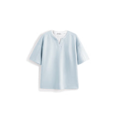 Men's Casual Faux-Layer Short Sleeve Tee
