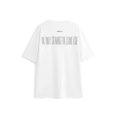Men's Soft T-Shirt with Back Embroidery