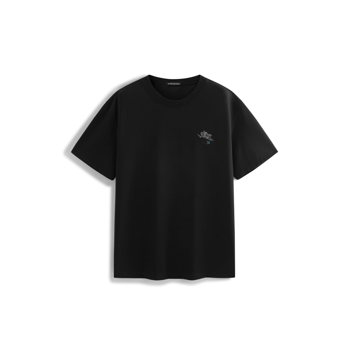 Men's Old Money Embroidered Short-Sleeve T-Shirt