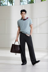 Men's Slim-Fit Solid Polo Shirt