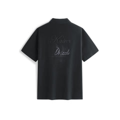 Men's 3D Embroidered Graphic Polo Shirt