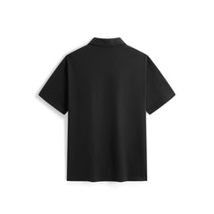 Men's Short-Sleeve Zip Polo Shirt