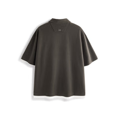 Men's Loose Textured POLO Shirt