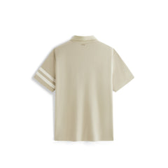Men's Casual Contrast Striped Polo Shirt
