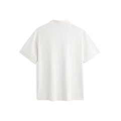 Men's Jacquard Textured Polo Shirt