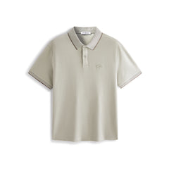 Men's Casual Embroidered Polo Shirt
