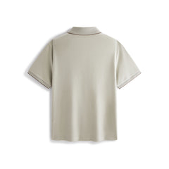 Men's Casual Embroidered Polo Shirt