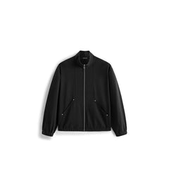 Men's Casual Stitched-Label Sweatshirt Cardigan