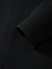 Men's Embroidered Collar Knit Cardigan