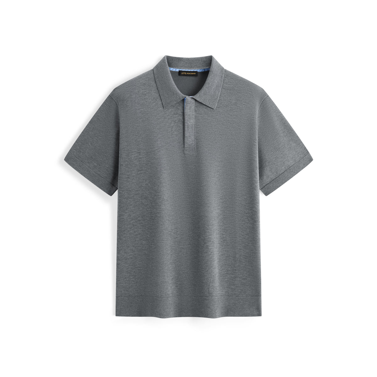 Men's Casual Contrast Color Polo Shirt