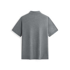 Men's Casual Contrast Color Polo Shirt