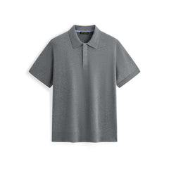 Men's Casual Contrast Color Polo Shirt