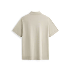 Men's Casual Lyocell Knit Short-Sleeve T-Shirt
