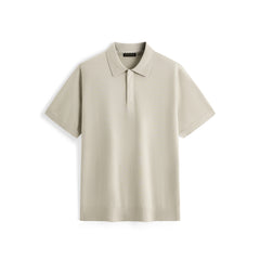 Men's Casual Lyocell Knit Short-Sleeve T-Shirt