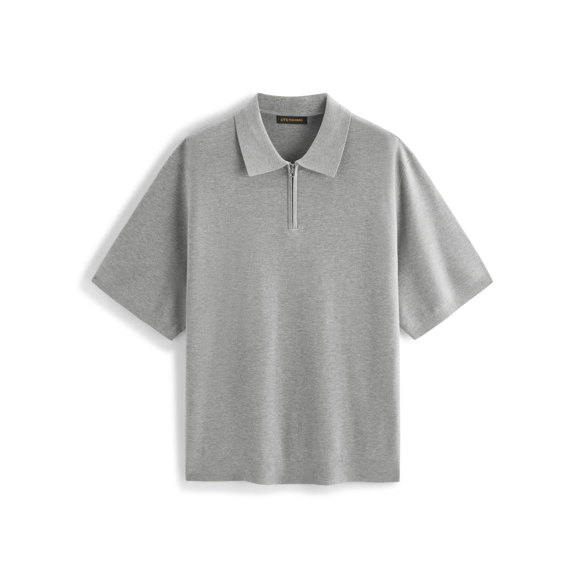 Men's casual knitted Polo short-sleeve shirt