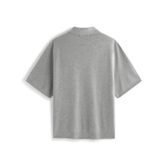 Men's casual knitted Polo short-sleeve shirt