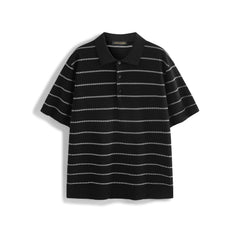 Men's casual moisture-wicking breathable polo shirt