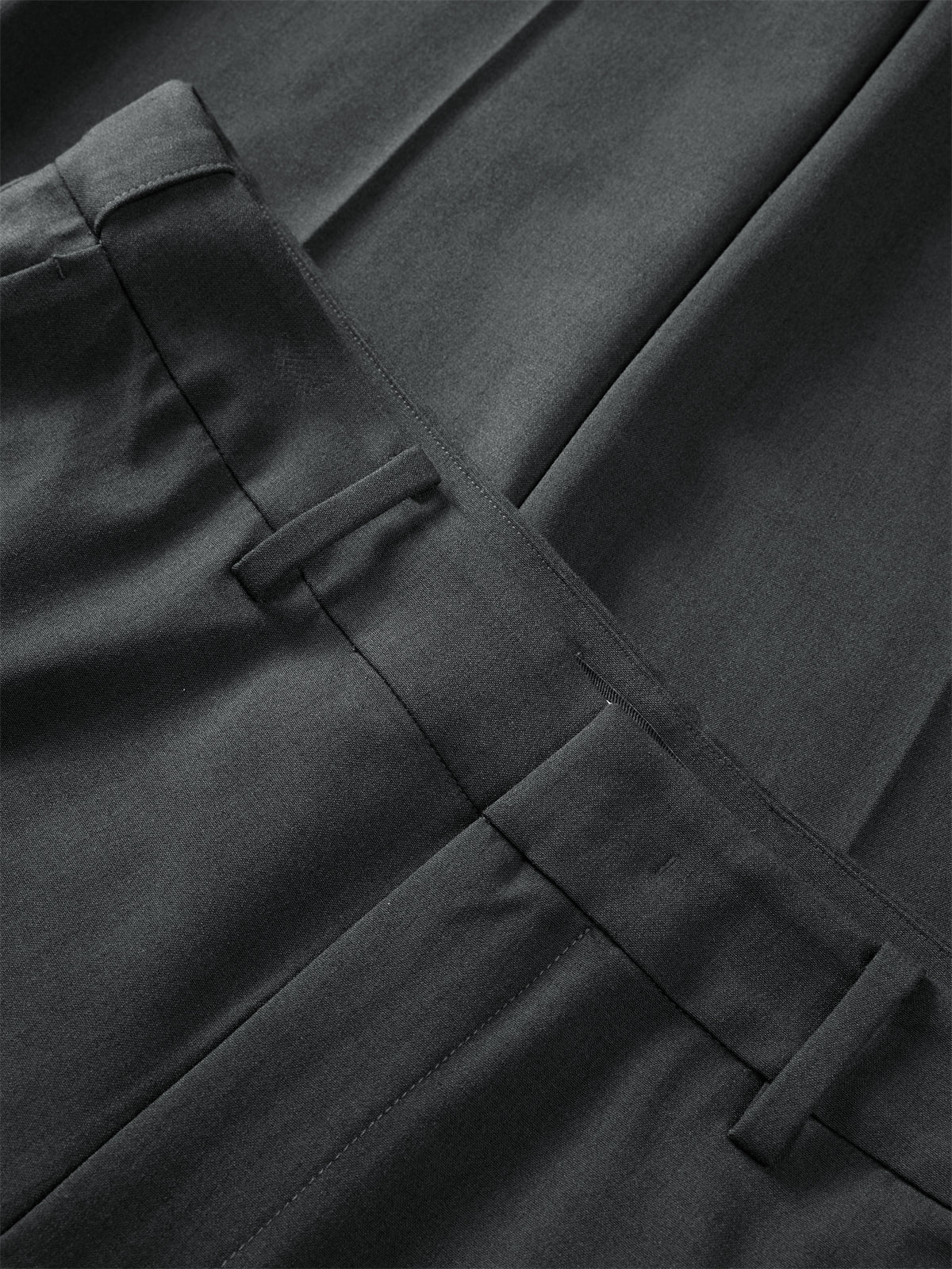 Men's Slim-Fit Gray Dress Pants