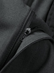 Men's Slim-Fit Gray Dress Pants