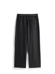 Men's Commuter Denim-Texture Trousers