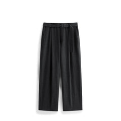 Men's Commuter Denim-Texture Trousers