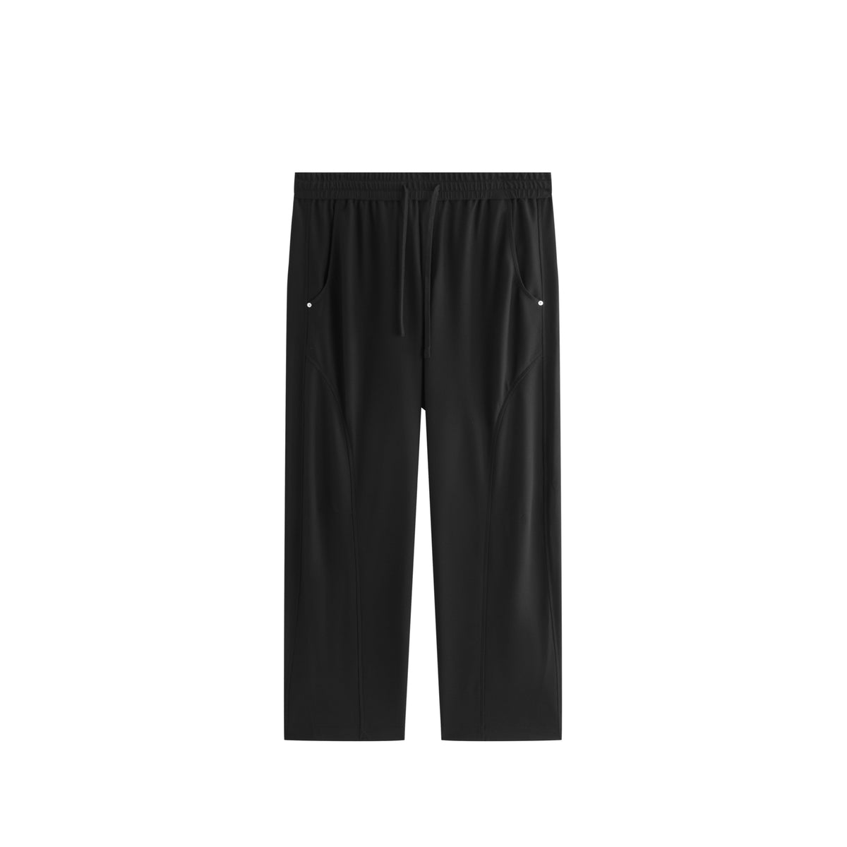 Men's Casual Loose Straight Rivet Sweatpants