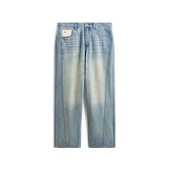 Men's casual loose jeans