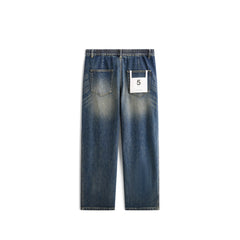 Men's Casual Loose Fit Straight Jeans