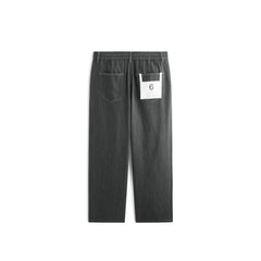 Men's Old Money Style Drape-Fit Textured Jeans